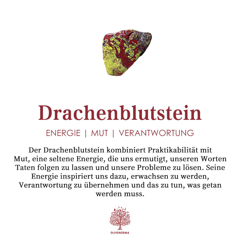 Olivenorma natürliche heilende Stein Pilz Halskette 