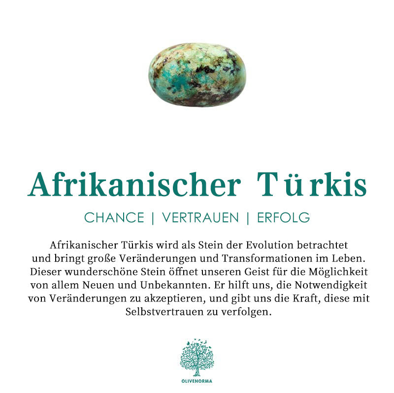 Olivenorma Armband aus afrikanischen Türkis-Bildjaspis-Perlen 