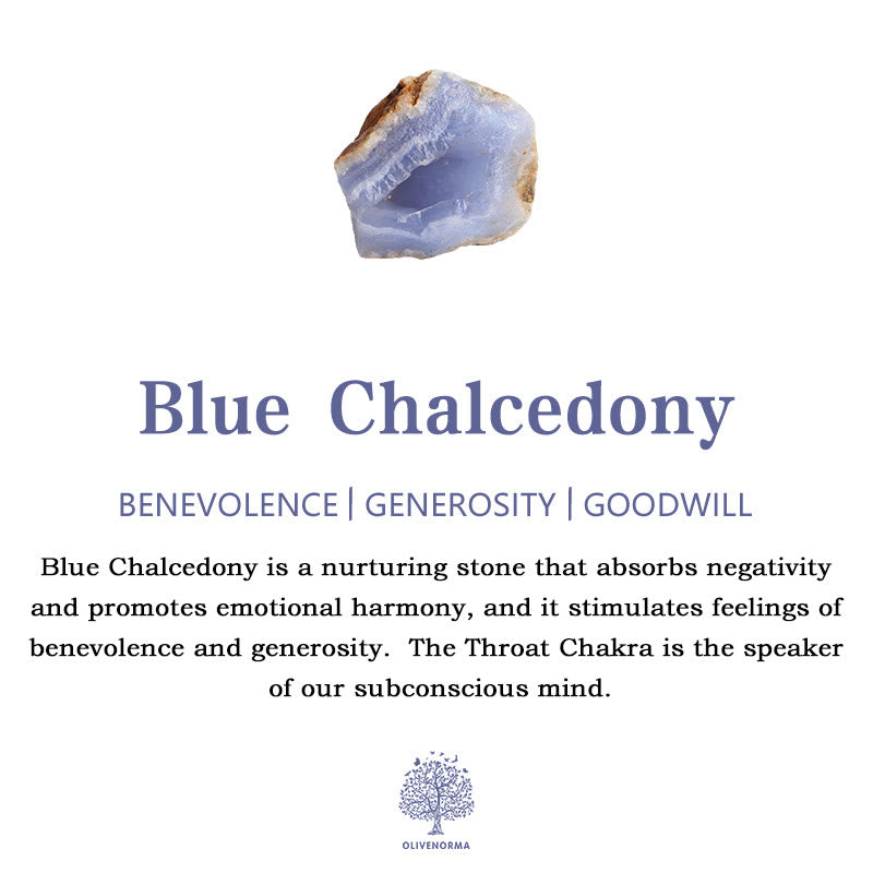Olivenorma Amazonit Aquamarin Blau Chalcedon Perlen Halskette