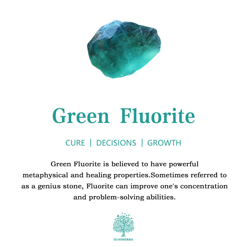 Olivenorma Ohrringe mit Mond- und Sternanhänger aus grünem Fluorit