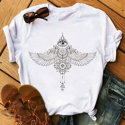 Olivenorma Baum des Lebens Inspirierende Polyester-T-Shirts