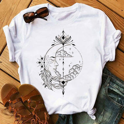 Olivenorma Baum des Lebens Inspirierende Polyester-T-Shirts