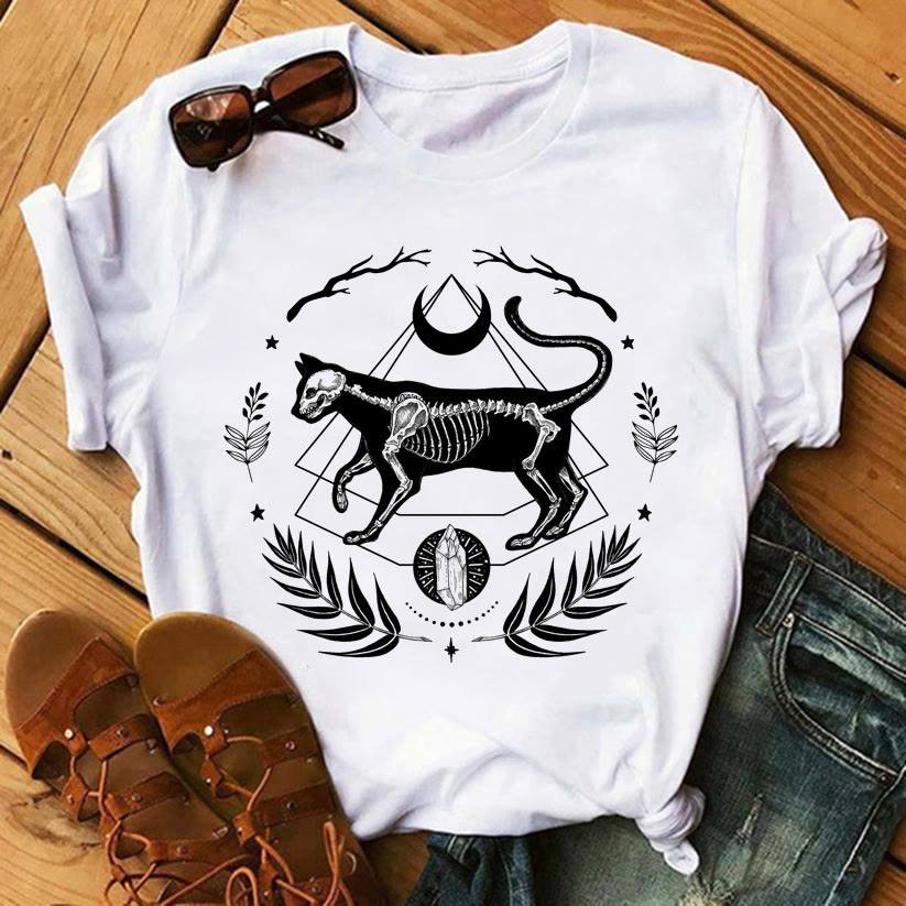 Olivenorma – Inspirierende Polyester-T-Shirts mit Tarot-Print
