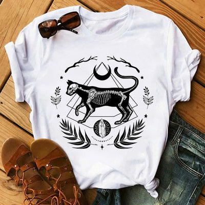 Olivenorma – Inspirierende Polyester-T-Shirts mit Tarot-Print