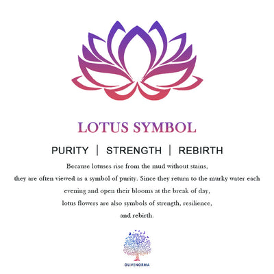 Olivenorma Polyester T-Shirt mit Mond- und Lotus-Aufdruck
