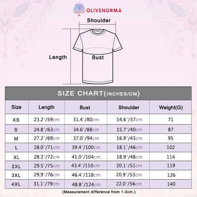 Olivenorma Polyester T-Shirt mit schwarzem Mond-Lotus-Aufdruck in Rosa