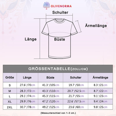 Olivenorma – T-Shirt „Hexen-Triple Moon“ im Gothic-Print in Khaki