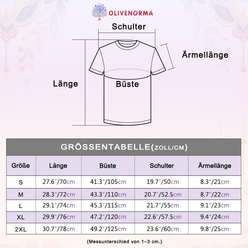Olivenorma T-Shirt mit farbenfrohem Buddha-Meditations-Yoga-Aufdruck