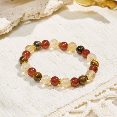 Olivenorma „Aurelian Strand“ Edelsteinarmband für Reichtum und Karriere - image 5