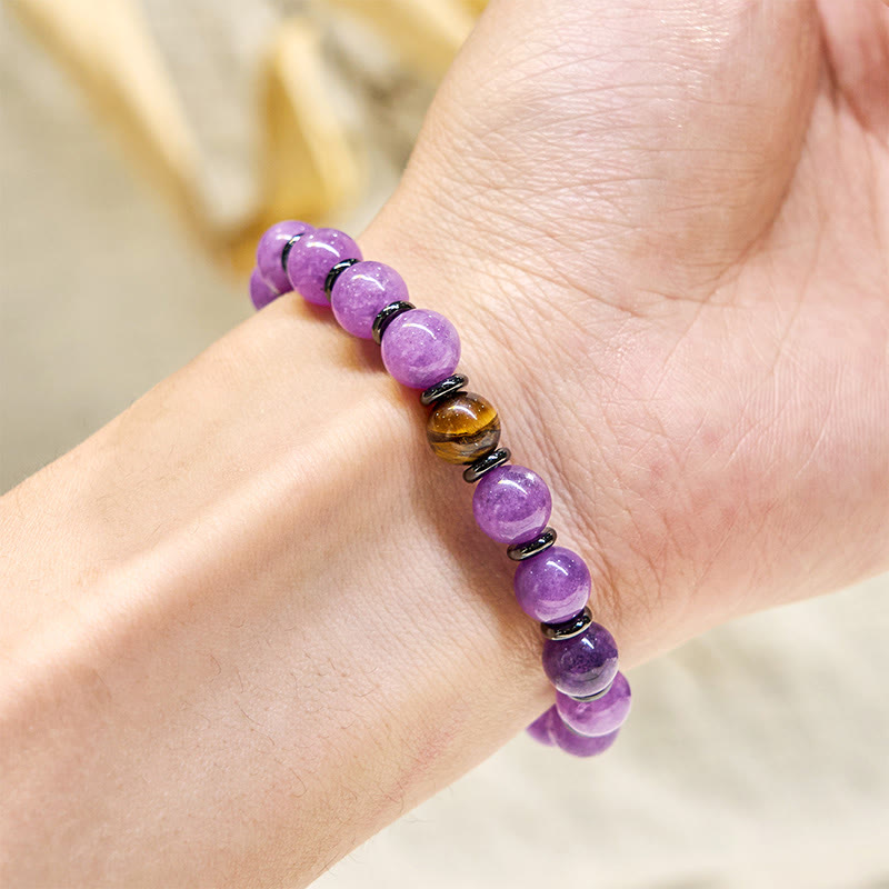 Olivenorma „Seelenwächter“ Amethyst Courage Ätherisches Öl Armband - image 6