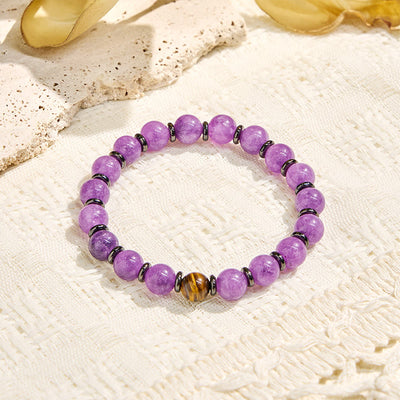 Olivenorma „Seelenwächter“ Amethyst Courage Ätherisches Öl Armband - image 9