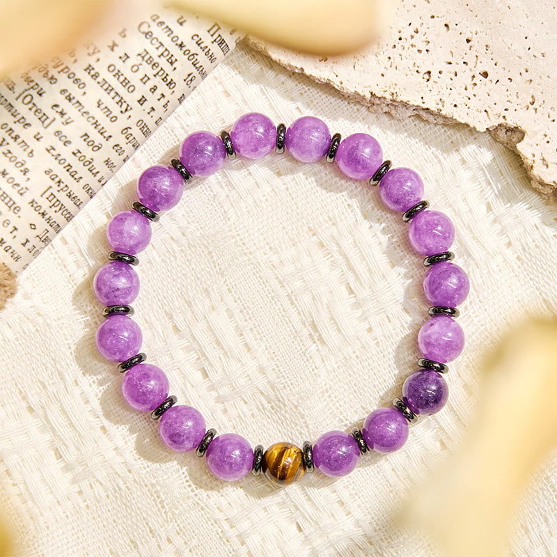Olivenorma „Seelenwächter“ Amethyst Courage Ätherisches Öl Armband - image 8
