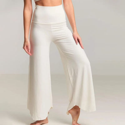 Olivenorma – Kurze Yoga-Schlaghose mit hoher Taille - image 11