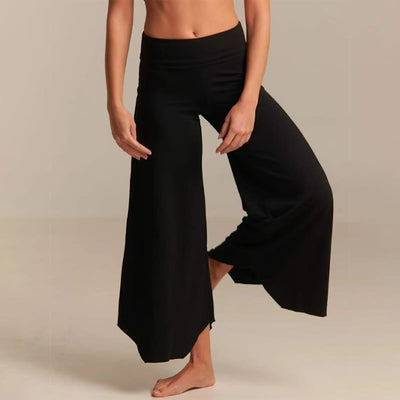 Olivenorma – Kurze Yoga-Schlaghose mit hoher Taille - image 18