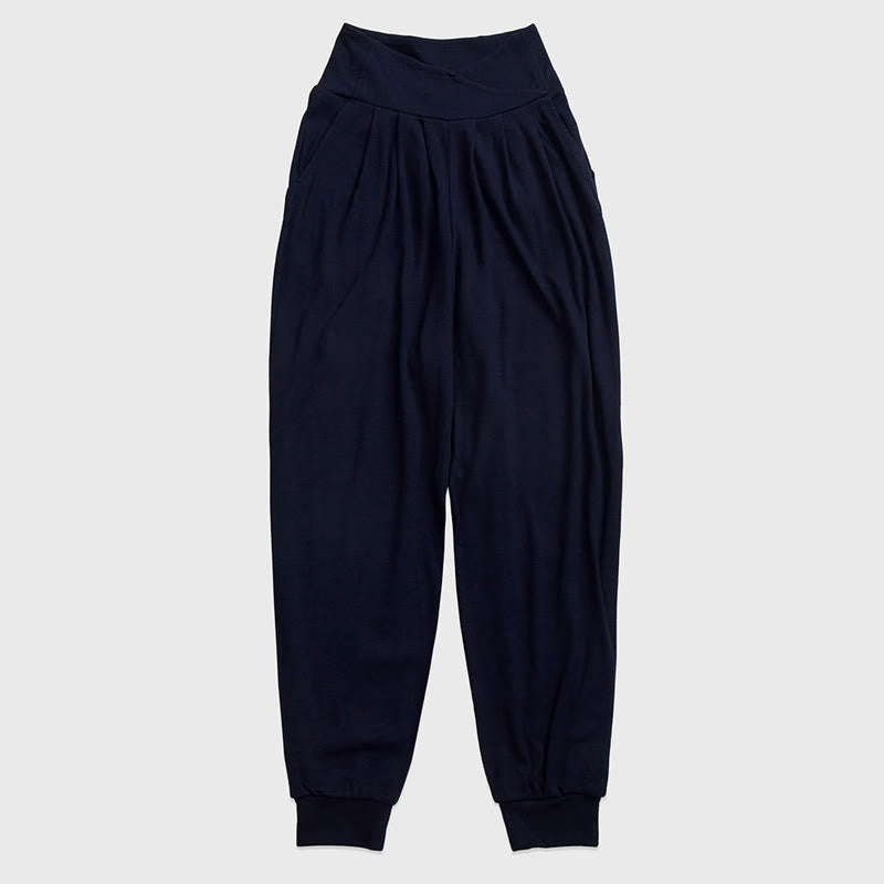 Olivenorma Yoga-Hose mit Laternenbündchen