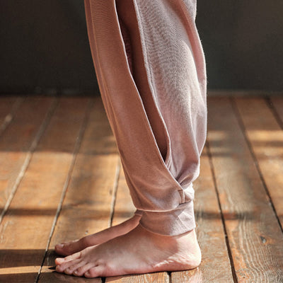 Olivenorma Yoga-Hose mit Laternenbündchen