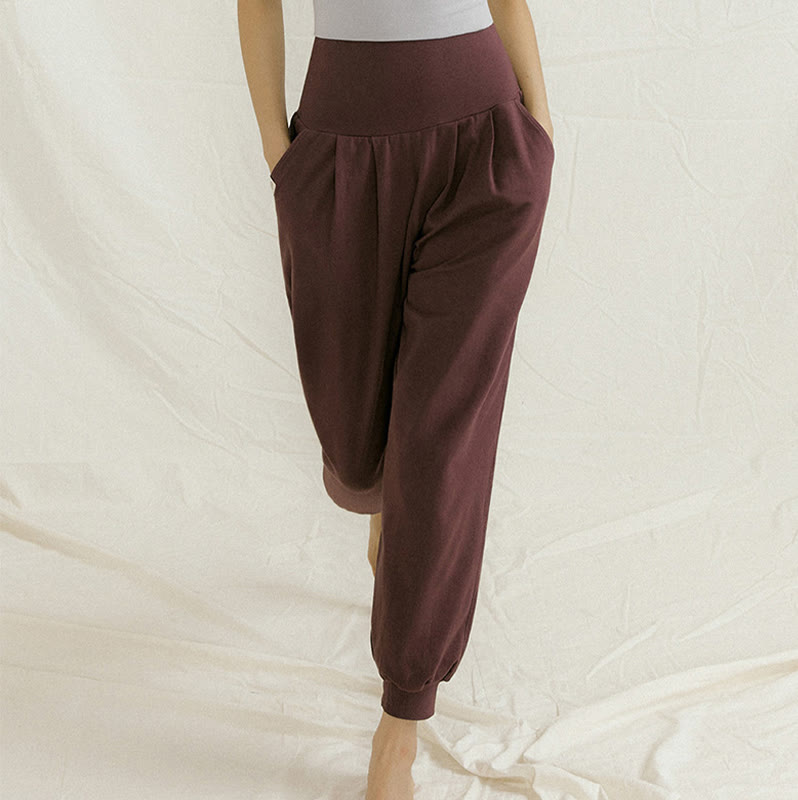Olivenorma Gerade Bloomers Yogahose