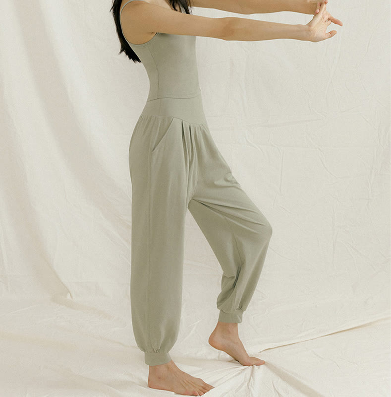 Olivenorma Gerade Bloomers Yogahose