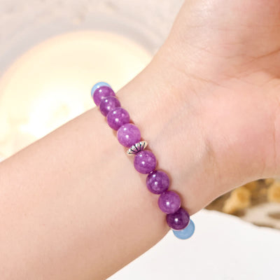 Olivenorma "Oracle's Tide" Amethyst-Armband zum Stressabbau - image 3