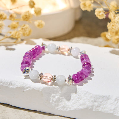 Olivenorma "Oracle's Tide" Amethyst-Armband zum Stressabbau - image 6