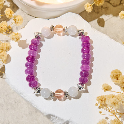 Olivenorma "Oracle's Tide" Amethyst-Armband zum Stressabbau - image 5