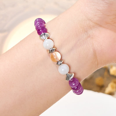 Olivenorma "Oracle's Tide" Amethyst-Armband zum Stressabbau - image 2