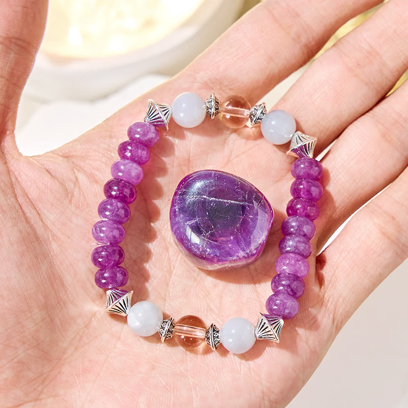 Olivenorma "Oracle's Tide" Amethyst-Armband zum Stressabbau - image 4