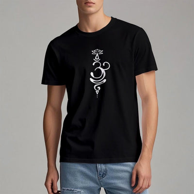 Olivenorma OM Lotus Chakra Symbol T-Shirt