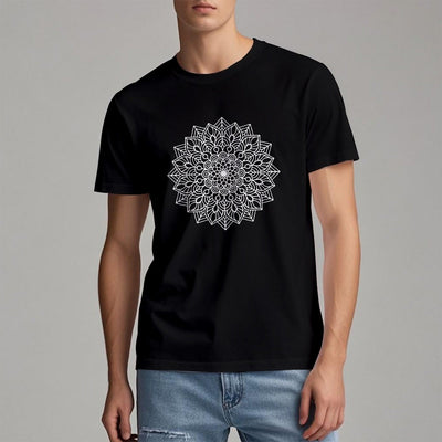 Olivenorma Blumen Mandala Lotus T-Shirt