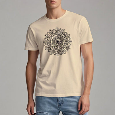 Olivenorma Blumen Mandala Lotus T-Shirt