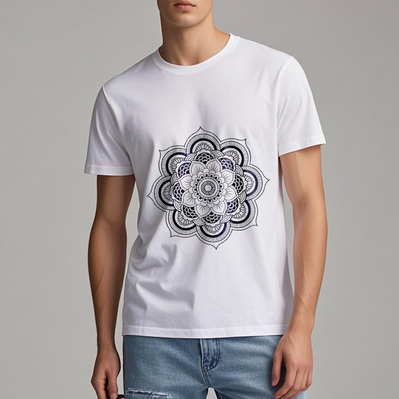 Olivenorma Mandala Lotus T-Shirt