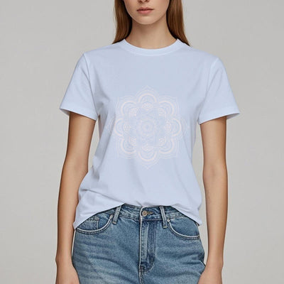 Olivenorma Mandala Lotus T-Shirt