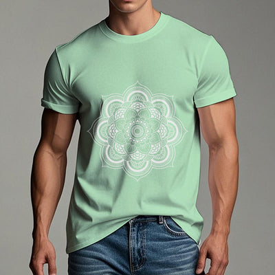 Olivenorma Mandala Lotus T-Shirt