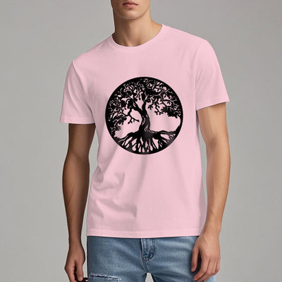 Olivenorma Kreis Baum des Lebens T-Shirt