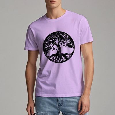 Olivenorma Kreis Baum des Lebens T-Shirt