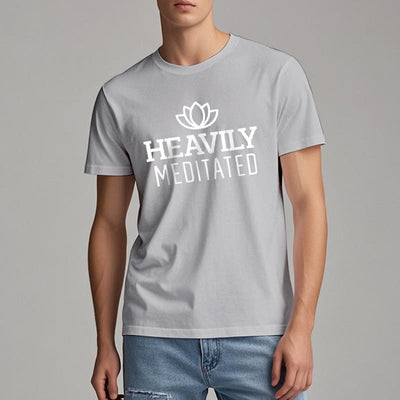Olivenorma T-Shirt mit Lotusmotiv