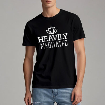 Olivenorma T-Shirt mit Lotusmotiv