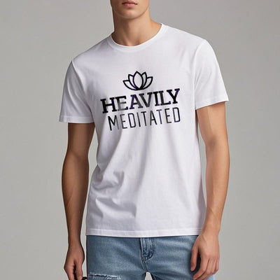 Olivenorma T-Shirt mit Lotusmotiv