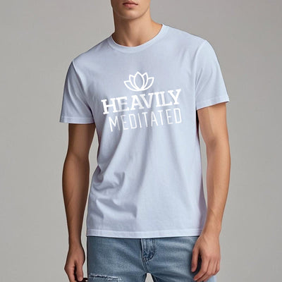 Olivenorma T-Shirt mit Lotusmotiv