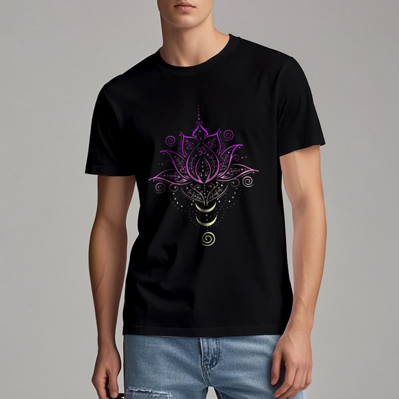 Olivenorma OM Lotusblumen-T-Shirt