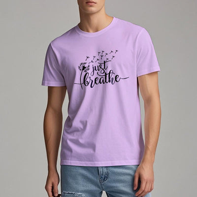 Olivenorma Just Breathe Löwenzahn T-Shirt