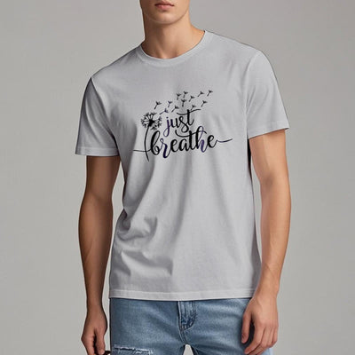 Olivenorma Just Breathe Löwenzahn T-Shirt