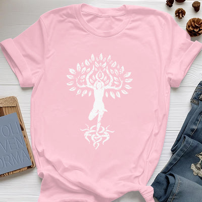 Olivenorma Blume Zen Baum T-Shirt