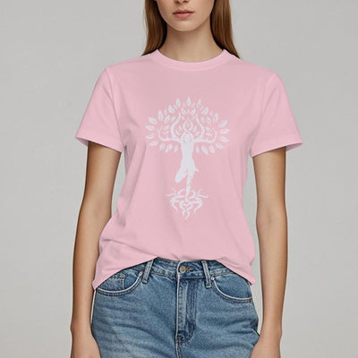 Olivenorma Blume Zen Baum T-Shirt