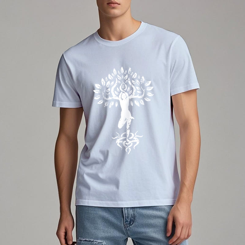 Olivenorma Blume Zen Baum T-Shirt