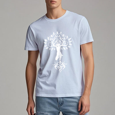 Olivenorma Blume Zen Baum T-Shirt