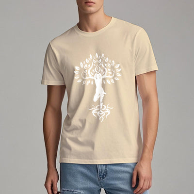 Olivenorma Blume Zen Baum T-Shirt