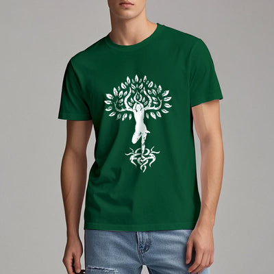 Olivenorma Blume Zen Baum T-Shirt