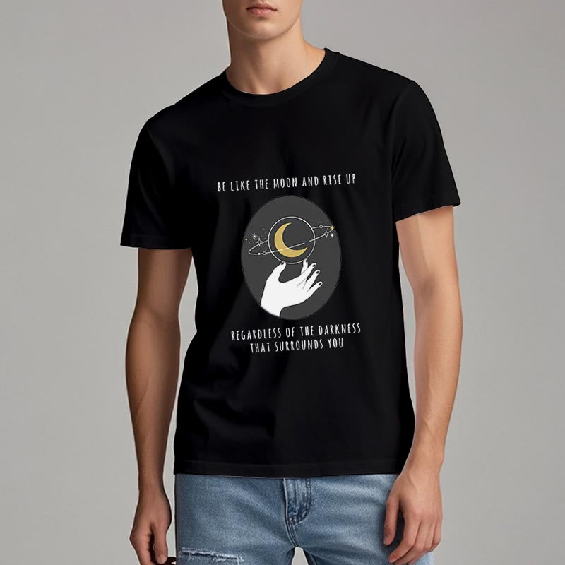 Olivenorma – T-Shirt „Sei wie der Mond“