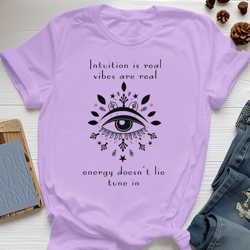 Olivenorma Intuition Böser Blick Design T-Shirt